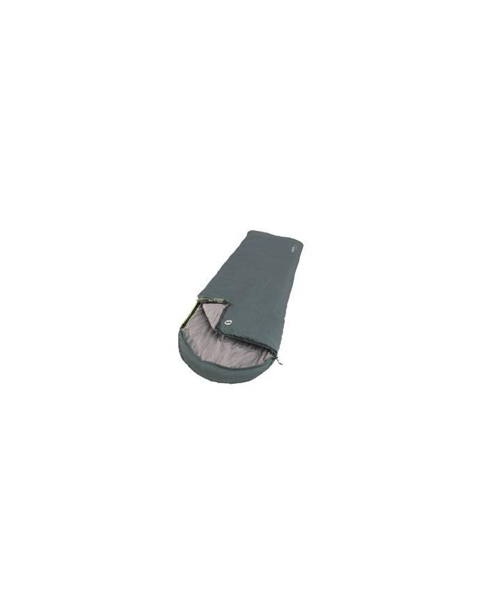 Outwell Campion Lux Turkusowy Śpiwór 225 x 85 cm otwarty w 2 kierunkach - automatyczna blokada, w kształcie litery L Turkusowy główny