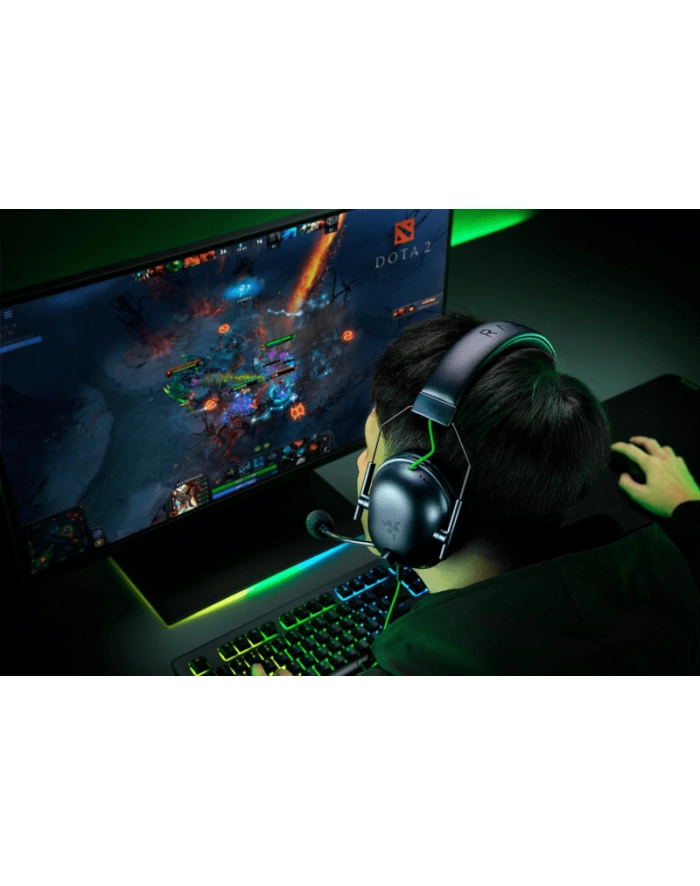 Razer | Zestaw słuchawkowy do e-sportu | BlackShark V2 X | Przewodowe | Nauszne | Mikrofon | Redukcja szumów | Czarny główny