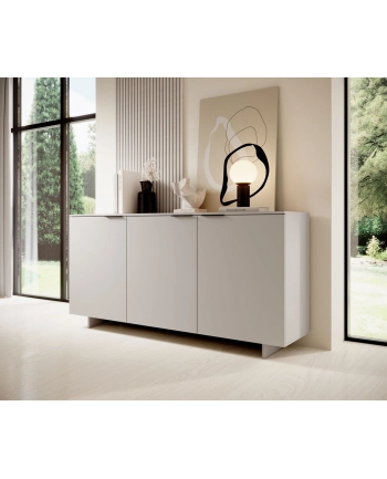 cama meble Komoda 3D ALMA 180x41,5xH90 kaszmir