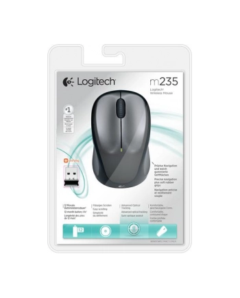 MYSZ USB OPTICAL WRL M235 GREY 910-002201 LOGITECH