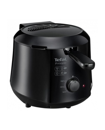TEFAL | Frytkownica Principio | FF230831 | Moc 1000 W | Pojemność 1,2 L | Czarny nr 1