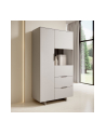 cama meble Witryna ALMA 90x41,5xH170 kaszmir - nr 3