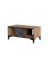 cama meble Stolik kawowy/ława OVO 90x50xH39 dąb/beton - nr 1