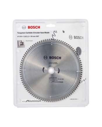 bosch PIŁA DO ALUMINIUM 254x30mm 96-ZĘBÓW ECO