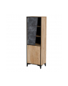 cama meble Regał 2D OVO 50x38xH182,5 dąb/beton - nr 1