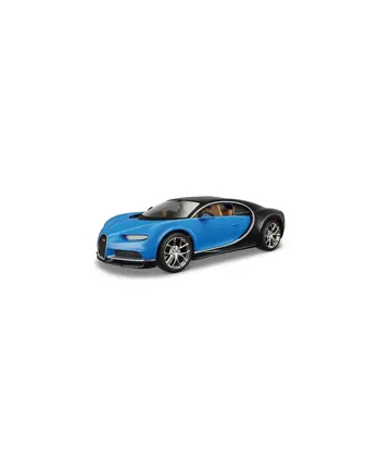 MAISTO 39514-60 Bugatti Chiron do składania niebieski 1:24 (38 elementów)