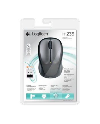 MYSZ USB OPTICAL WRL M235 GREY 910-002201 LOGITECH