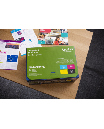 bczerwonyher TN-243CMYK MULTIPACK 4 1000P/F/ DCP-L3510CDW L3550CDW