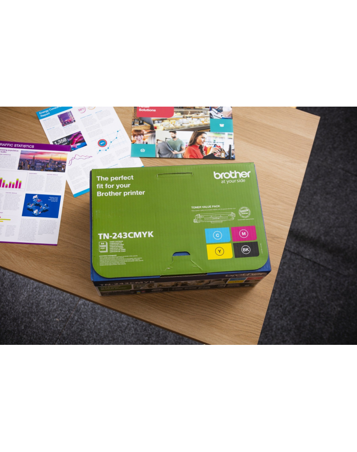 bczerwonyher TN-243CMYK MULTIPACK 4 1000P/F/ DCP-L3510CDW L3550CDW główny