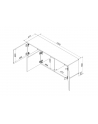 cama meble Szafka RTV 3D ALMA 150x41,5xH55 kaszmir - nr 4