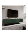 cama meble Szafka RTV 4D ONDA 200x40xH54,35 zieleń (stojąca lub wisząca) - nr 4
