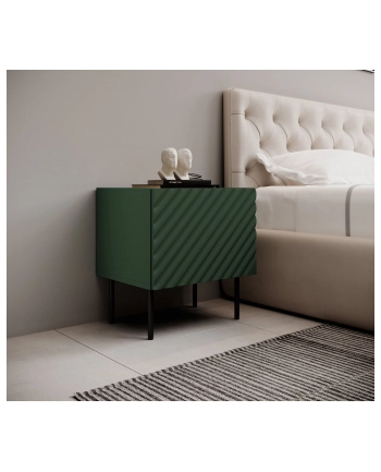 cama meble Szafka nocna ONDA 2szt 50x40xH54 zieleń