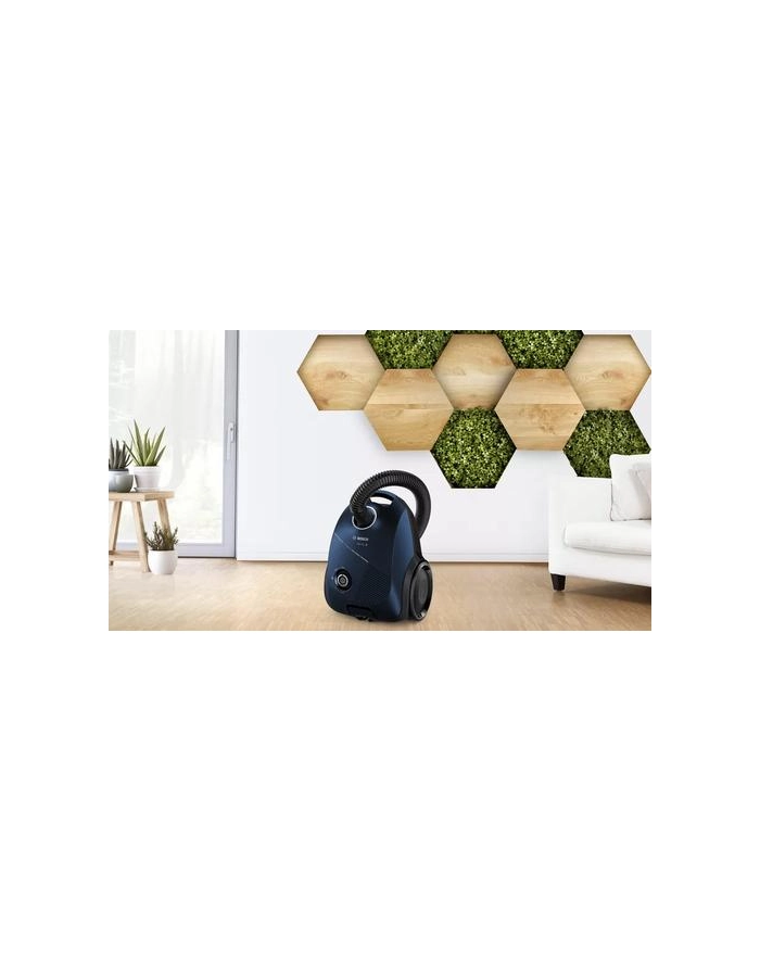 Bosch | BGBS2BU1T | Odkurzacz | W workach | Moc 850 W | Pojemność na kurz 3,5 L | Niebieski główny