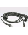 zebra CABLE - SHIELD-ED USB: POWER PLUS CONNECTOR, 7FT (28M), STRAIGHT, 12V - nr 8