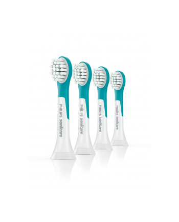 Philips | HX6034/33 | Główki szczoteczki Sonicare | Głowice | Dla dzieci | Liczba główek szczoteczki w zestawie: 4 | Liczba trybów szczotkowania zębów Nie dotyczy | Aqua