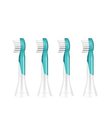 Philips | HX6034/33 | Główki szczoteczki Sonicare | Głowice | Dla dzieci | Liczba główek szczoteczki w zestawie: 4 | Liczba trybów szczotkowania zębów Nie dotyczy | Aqua