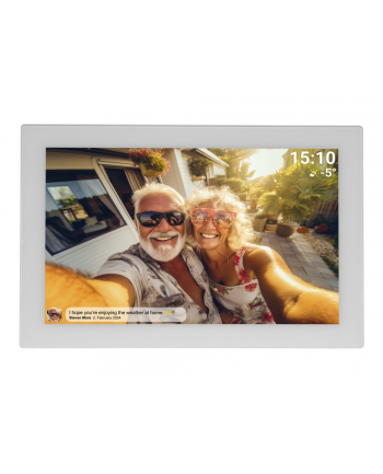 Ramka na zdjęcia Denver z FRAMEO 101''; 16GB biała