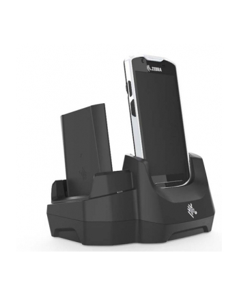 zebra KIT, 1 SLOT AND 1 SPARE BATTERY ETHERNET 'amp; USB COMMUNICATIONS CRADLE FOR TC5X TERMINALS, INC  PWR-BGA12V50W0WW, DC CABLE CBL-DC-388A1-