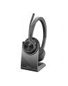 Poly Voyager 4320 UC Stereo USB-A Headset +BT700 USB-A Adapter +Charging Stand - nr 5