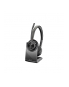 Poly Voyager 4320 UC Stereo USB-A Headset +BT700 USB-A Adapter +Charging Stand - nr 9