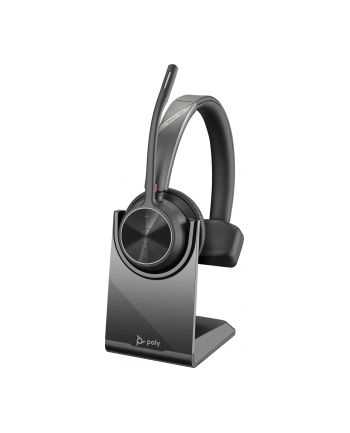 hp poly Poly Voyager 4310 UC Monaural Headset +BT700 USB-A Adapter +Charging Stand