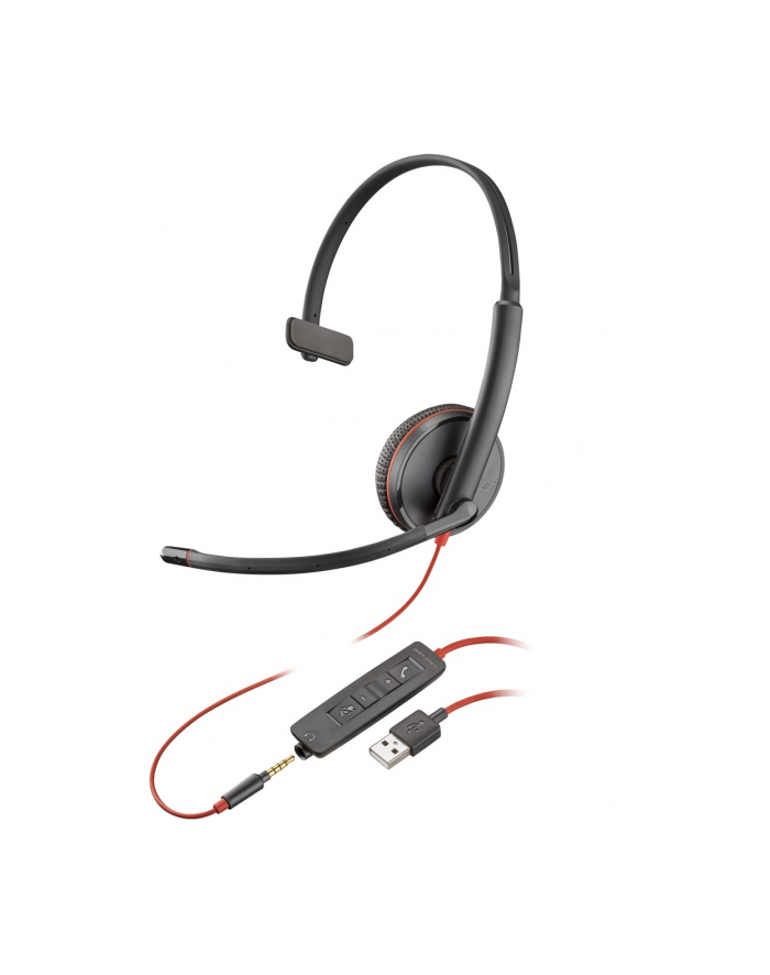 hp poly Poly Blackwire 3215 Monaural USB-A Headset (Bulk) główny