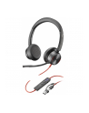 hp poly Poly Blackwire 8225 Stereo Microsoft Teams Certified USB-C Headset +USB-C/A Adapter - nr 8