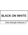 bczerwonyher TZE-S261 LAMINATED TAPE 36 MM/BLACK ON WHITE / EXTRA STRONG - nr 3