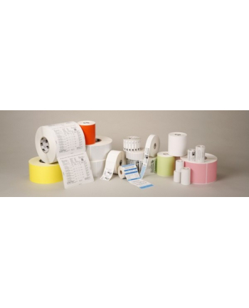 zebra Label, Paper, 76x152mm; Thermal Transfer, Z-PERFORM 1000T, Uncoated, Permanent Adhesive, 76mm Core