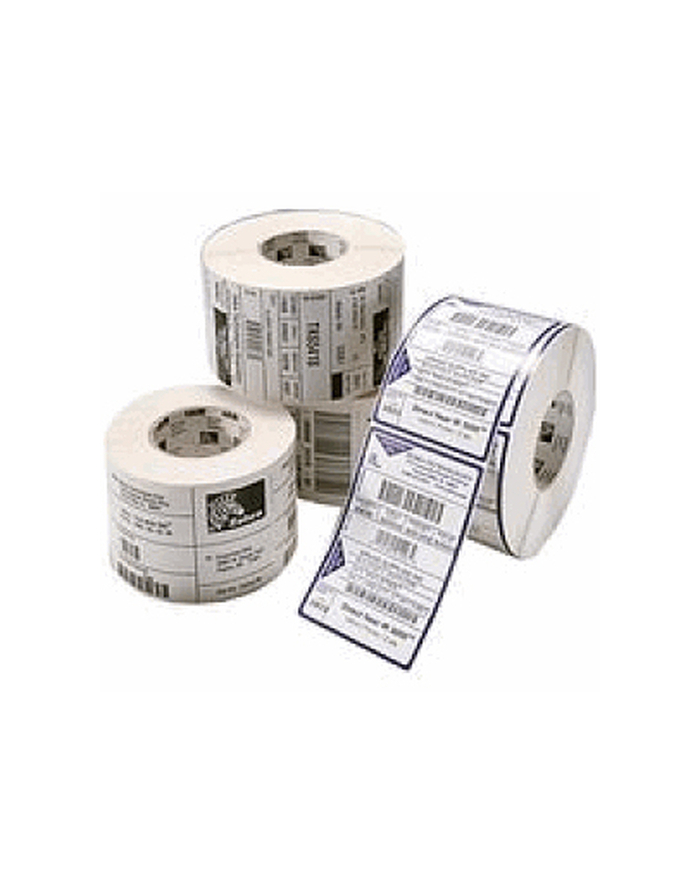 zebra Label, Polyester, 51x32mm; Thermal Transfer, Z-Ultimate 3000T White, Permanent Adhesive, 76mm Core główny
