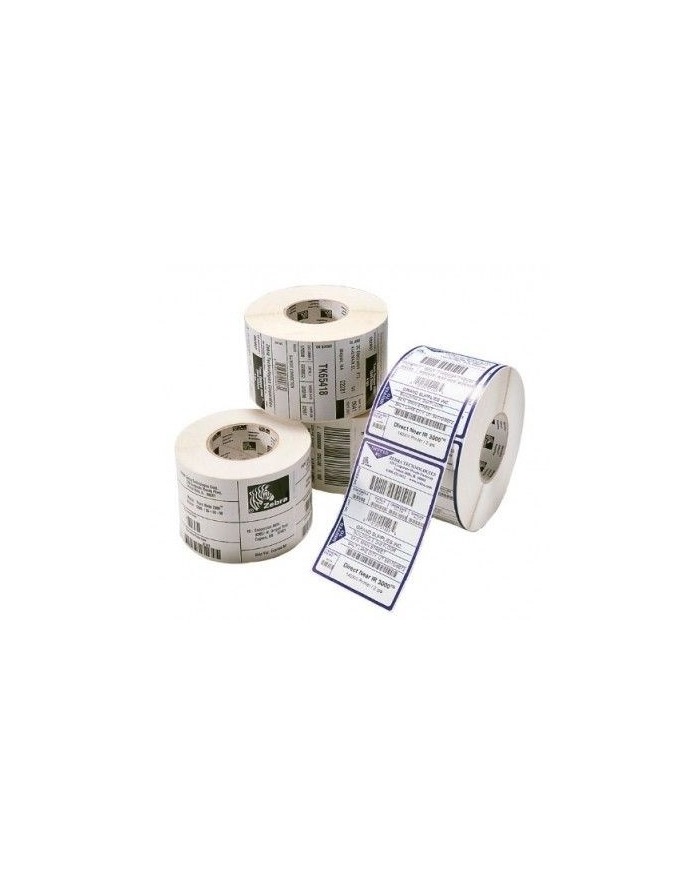 zebra LABEL, POLYESTER, 762MMX762MM; THERMAL TRANSFER, Z-ULTIMATE 3000T WHITE, PERMANENT ADHESIVE, 25MM CORE główny
