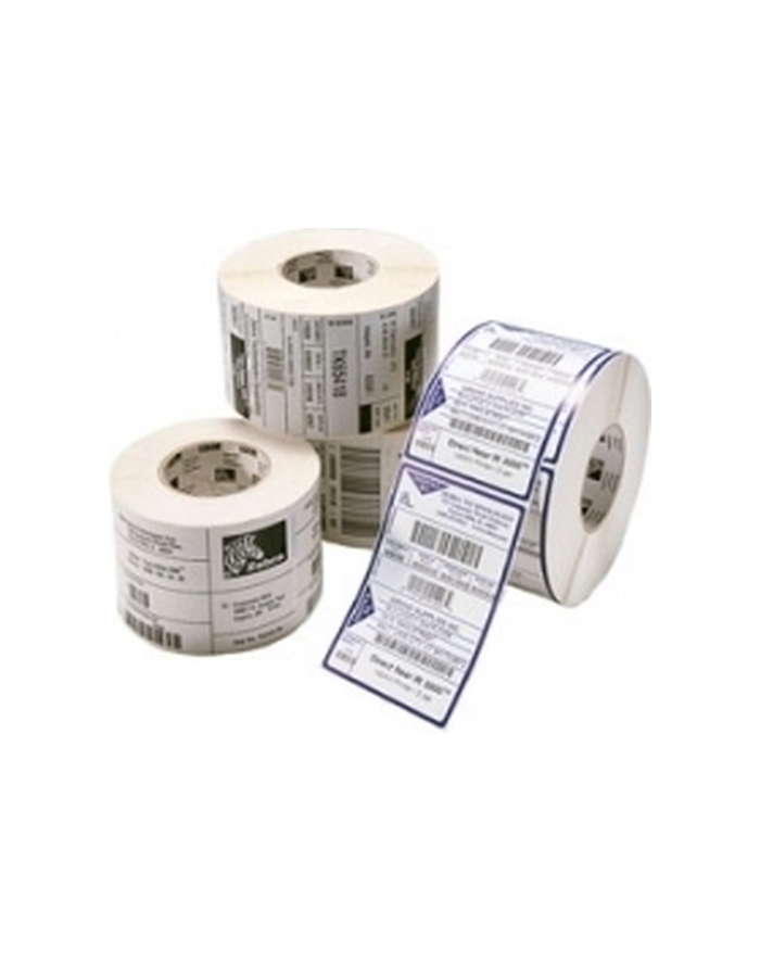 zebra Label, Paper, 51x25mm; Direct Transfer, Z-Select 2000D, Coated, Permanent Adhesive, 76mm Core główny
