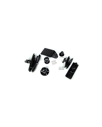 honeywell VM2 RAM mount kit for keyboard 'amp; computer, round base, medium arm, 85 inch (215 mm), ball for vehicle dock rear, keyboard mount