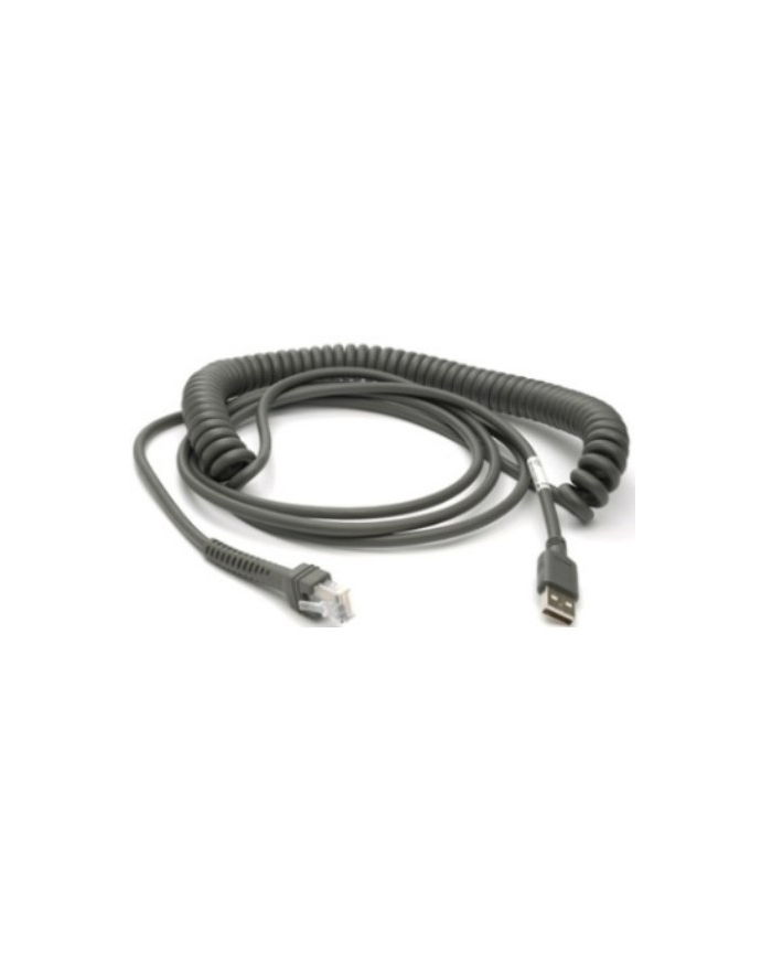 zebra CABLE - SHIELD-ED USB: SERIES A CONNECTOR, 15FT (46M), COILED główny