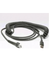 zebra CABLE - SHIELD-ED USB: POWER PLUS CONNECTOR, 7FT (28M), STRAIGHT, 12V - nr 9