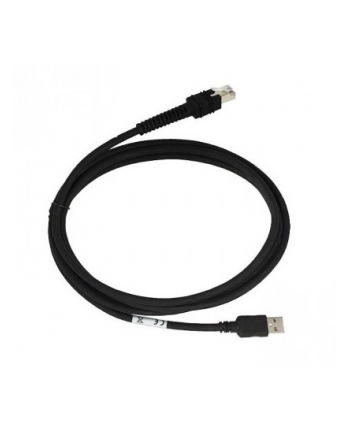 zebra CABLE - SHIELD-ED USB: SERIES A CONNECTOR, 15FT (46M), STRAIGHT, BC 12