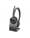 Poly Voyager 4320 UC Stereo USB-A Headset +BT700 USB-A Adapter +Charging Stand - nr 4