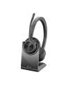 Poly Voyager 4320 UC Stereo USB-A Headset +BT700 USB-A Adapter +Charging Stand - nr 9