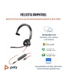 hp Poly Blackwire 3315 Monaural Microsoft Teams Certified USB-C Headset +35mm Plug +USB-C/A Adapter - nr 8