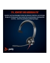 hp Poly Blackwire 3315 Monaural Microsoft Teams Certified USB-C Headset +35mm Plug +USB-C/A Adapter - nr 9