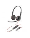 hp Poly Blackwire 3225 Stereo USB-C Headset +35mm Plug +USB-C/A Adapter - nr 3