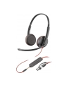Poly Blackwire 3225 Stereo USB-C Headset +35mm Plug +USB-C/A Adapter (Bulk) - nr 5