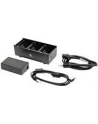 zebra 3 slot battery charger; ZQ600, QLn and ZQ500 Series; Includes power supply and UK power cord - nr 6