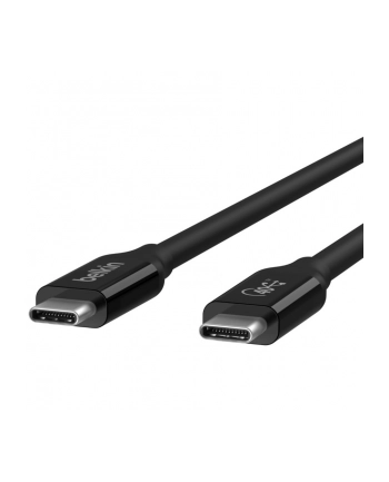 belkin USB4 CABLE USB-C / USB-C 40 GBI// S 100W 08M BLACK