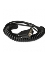honeywell Industrial Cable: RS232 (5V signals), Kolor: CZARNY, DB9 Female, 3m (98´), coiled, 5V external power with option power on pin 9, w/o ferrite - nr 1