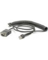 zebra CABLE - RS232: DB9 FEMALE CONNECTOR,9 FT(28M) COILED, POWER PIN 9, -30C - nr 10