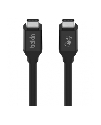 belkin USB4 CABLE USB-C / USB-C 40 GBI// S 100W 08M BLACK