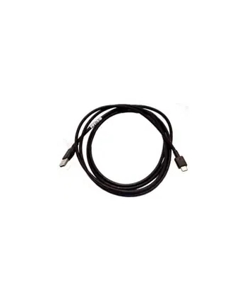 zebra CS6080 Cordless Cradle Cable: USB-C (Cradle) to USB-A (Host) Cable; 7ft (21m), Straight - Midnight Black