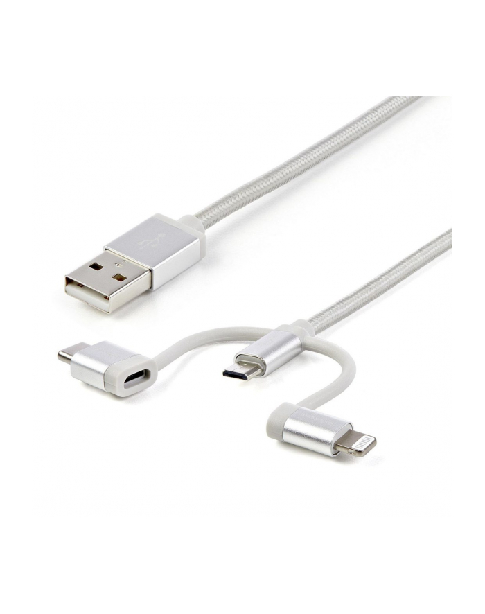 startech LIGHTNING CABLE 1M USB-C/MICRO-B/USB-A główny