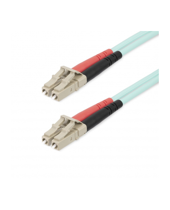 startech OM4 MULTIMOD-E FIBER CABLE/AQUA - LC/LC - 50/125 - 40/100GB